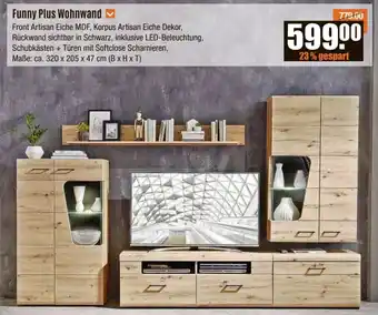 V Baumarkt Funny Plus Wohnwand Angebot