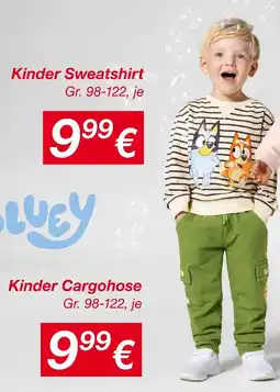 KiK Bluey kinder sweatshirt Angebot