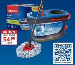 V Baumarkt Vileda H2PRO Spin Mop Angebot