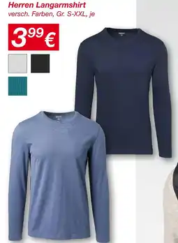 KiK Herren langarmshirt Angebot