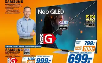 Expert Samsung gq65q80datxzg oder gq75q80datxzg Angebot