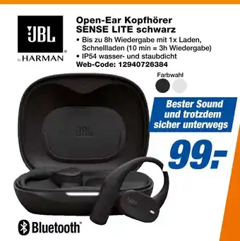 Expert Jbl open-ear kopfhörer sense lite schwarz Angebot
