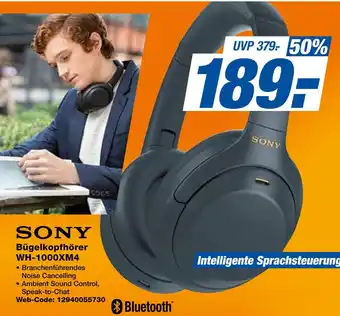 Expert Sony bügelkopfhörer wh-1000xm4 Angebot