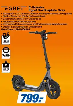 Expert Egret e-scooter egret x+/graphite grey Angebot