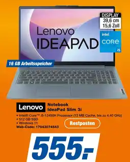 Expert Lenovo ideapad slim 3i Angebot