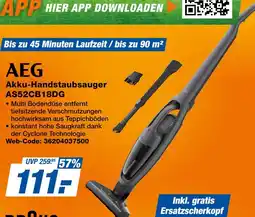 Expert Aeg akku-handstaubsauger as52cb18dg Angebot