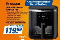 Expert Bosch heißluftfritteuse mafs2671b Angebot
