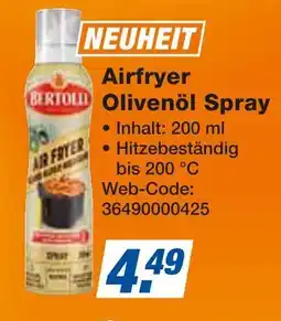 Expert Bertolli airfryer olivenöl spray Angebot