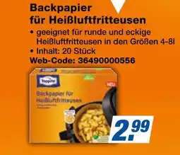Expert Toppits backpapier für heißluftfritteusen Angebot