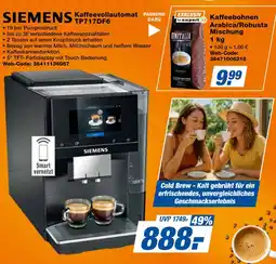 Expert Siemens kaffeevollautomat tp717df6 Angebot