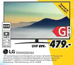 MEDIMAX Lg 55nano81a6a Angebot