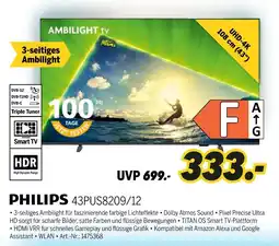MEDIMAX Philips 43pus8209/12 Angebot