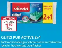 V Baumarkt Vileda glitzi pur active 2+1 Angebot