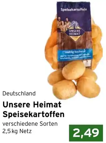 CAP Markt Unsere Heimat Speisekartoffen Angebot