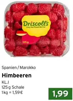 CAP Markt Driscoll's Spanien/Marokko Himbeeren Angebot