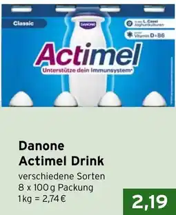 CAP Markt Danone Actimel Drink Angebot