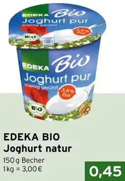 CAP Markt EDEKA BIO Joghurt natur Angebot