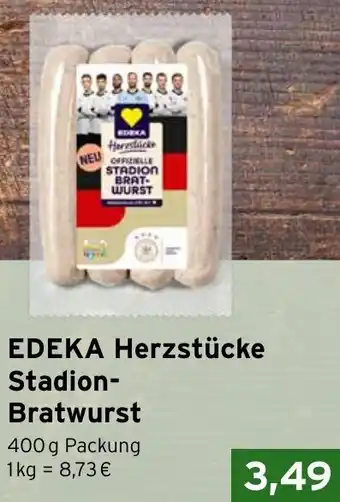 CAP Markt EDEKA Herzstücke Stadion Bratwurst Angebot