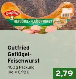 CAP Markt Gutfried Geflügel Feischwurst Angebot