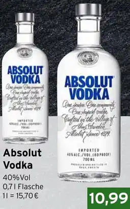 CAP Markt Absolut Vodka Angebot