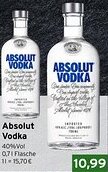 CAP Markt Absolut Vodka Angebot