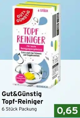 CAP Markt Gut&Günstig Topf-Reiniger Angebot