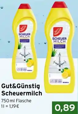 CAP Markt Gut&Günstig Scheuermilch Angebot