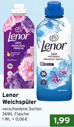 CAP Markt Lenor Weichspüler Angebot