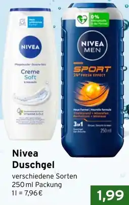 CAP Markt Nivea Duschgel Angebot