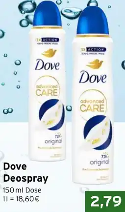 CAP Markt Dove Deospray Angebot
