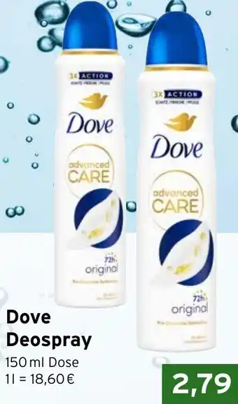 CAP Markt Dove Deospray Angebot