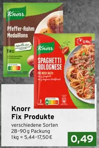 CAP Markt Knorr Fix Produkte Angebot