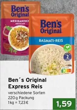 CAP Markt Ben's Original Express Reis Angebot