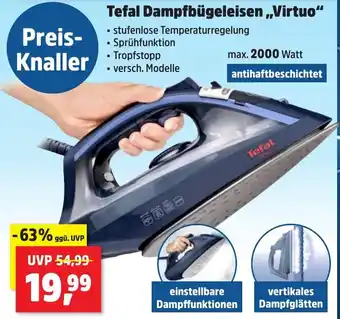 Thomas Philipps Tefal Dampfbügeleisen „Virtuo" Angebot