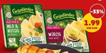 PENNY GRÜNLÄNDER Käsescheiben Angebot