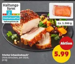 PENNY Frischer Schweinebauch Angebot