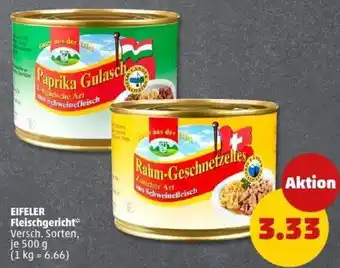 PENNY EIFELER Fleischgericht Angebot