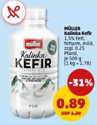 PENNY MÜLLER Kalinka Kefir Angebot
