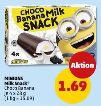 PENNY MINIONS Milk Snack Angebot