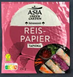 Aldi Süd Asia Green Garden Reispapier Vegan Angebot