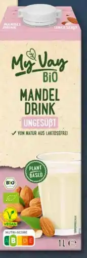 Aldi Süd My Vay Bio Mandeldrink Angebot