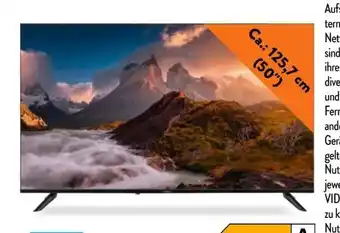 Aldi Süd Medion QLED-Smart-TV X15056 Angebot