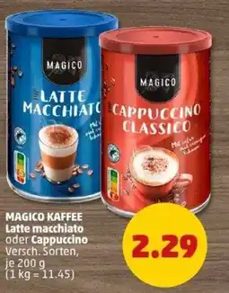 PENNY MAGICO KAFFEE Latte macchiato oder Cappuccino Angebot