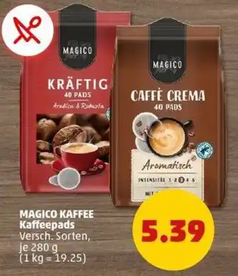PENNY MAGICO KAFFEE Kaffeepads Angebot