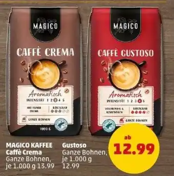 PENNY MAGICO KAFFEE Caffè Crema Gustoso Angebot
