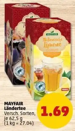 PENNY MAYFAIR Ländertee Angebot