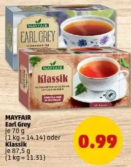 PENNY MAYFAIR Earl Grey oder Klassik Angebot