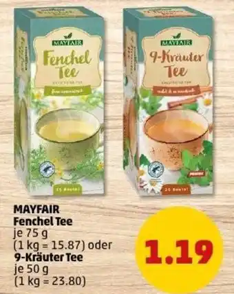 PENNY MAYFAIR Fenchel Tee Angebot