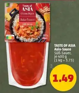 PENNY TASTE OF ASIA Asia-Sauce Angebot