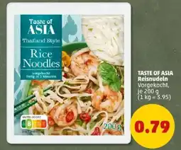 PENNY TASTE OF ASIA Reisnudeln Angebot